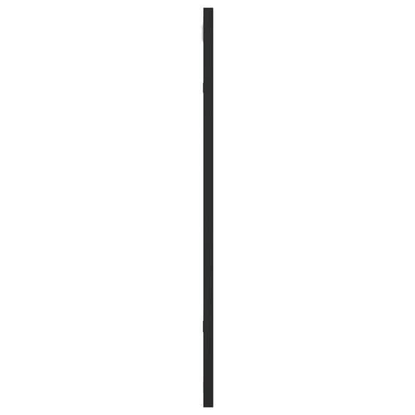 Maison Exclusive - Svart väggspegel 50x60 cm rektangulär järn