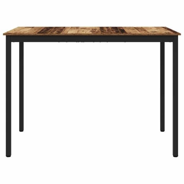 Maison Exclusive - Stående barbord i ingeniørtræ, rektangulær
