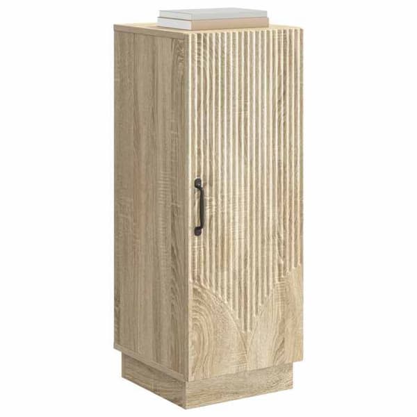 Maison Exclusive - Buffé Ek Sonoma 33 x 34,5 x 87 cm Ingenjörsträ