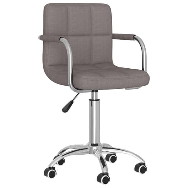 Maison Exclusive - Drejestol til spisestue Taupe Stof