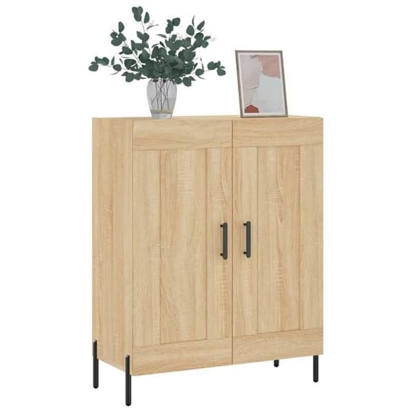 Maison Exclusive - Buffé ek sonoma 69,5x34x90 cm ingenjörsträ