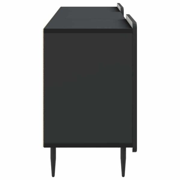 Maison Exclusive - TV-møbel Sort 150 x 31 x 52 cm Ingeniørtræ