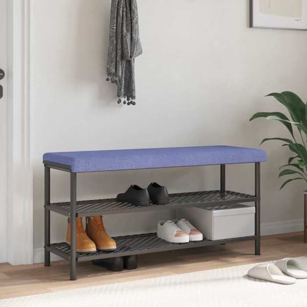 Maison Exclusive - Bænkpude Blå denim Størrelse 35 cm