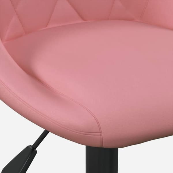 Maison Exclusive - Kontorstol i Rosa Velour