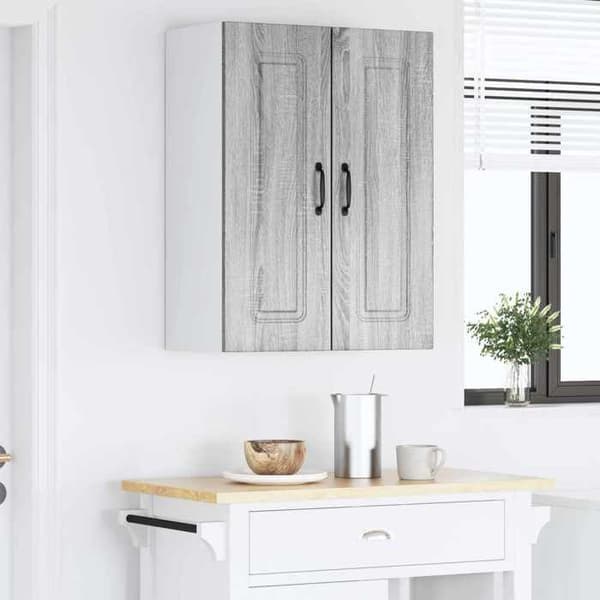 Maison Exclusive - Kalmar 2 stk. opvaskemaskine panel Grå Sonoma Gris Sonoma