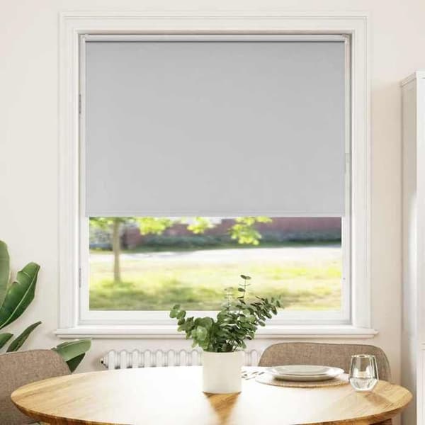 Maison Exclusive - Rullgardin mörkläggande kaffe 115x175cm tygbredd