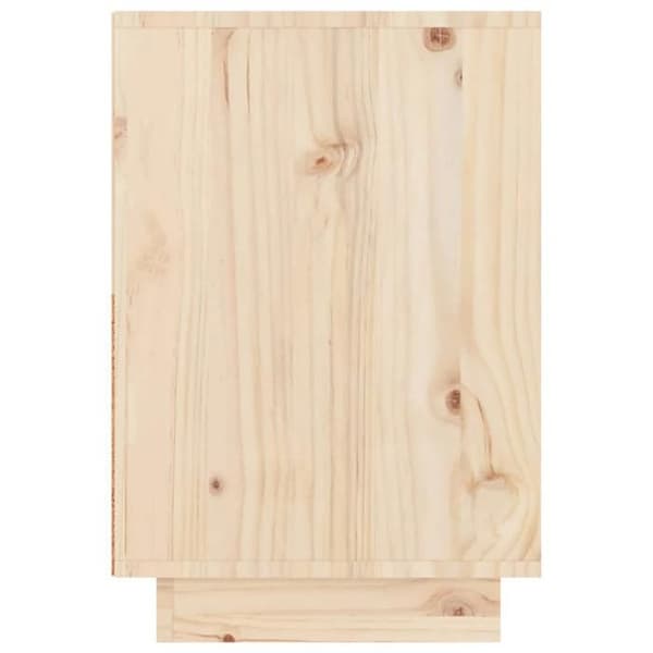 Maison Exclusive - Natborde 2 stk Grå 60x34x51 cm Solid fyrretræ Grå