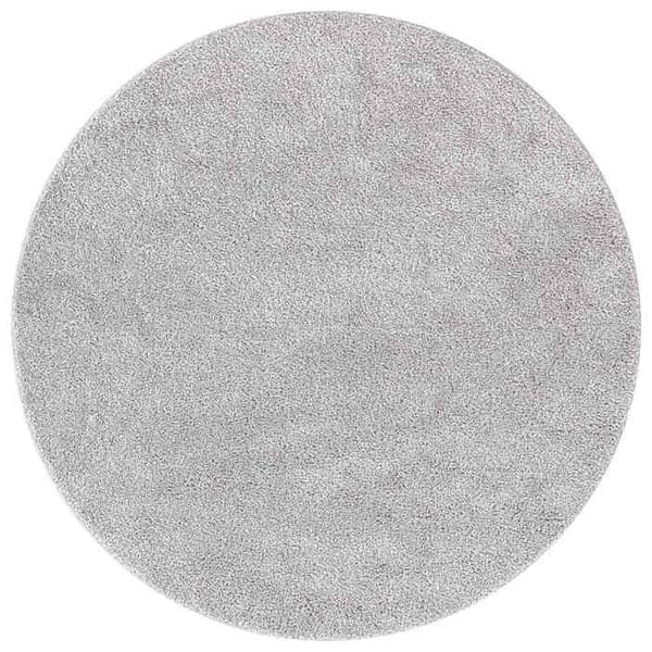 Shaggy tæppe - MAISON EXCLUSIVE - 120 x 120 cm - Antiskrid - Grå - Polypropylen Grå
