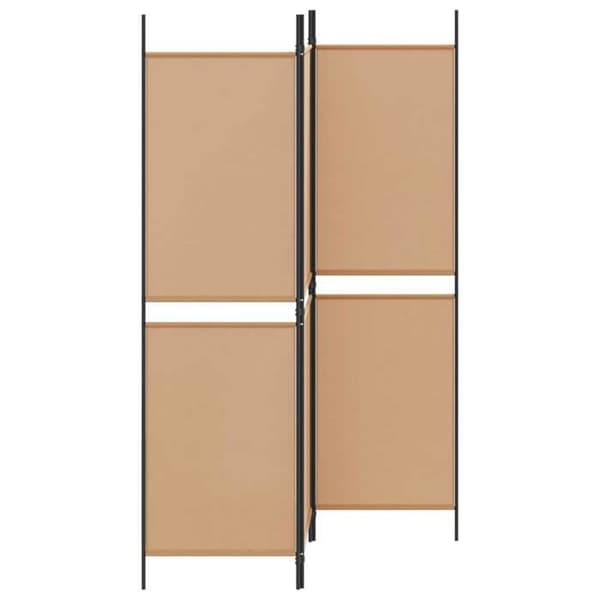 Maison Exclusive - Skärm 3 paneler Beige 150 x 180 cm Tyg beige