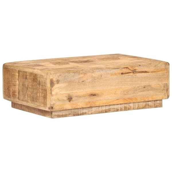 Maison Exclusive - Soffbord 90x60x29 cm Rå mangoträ