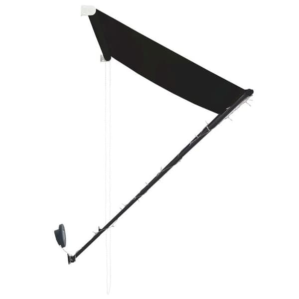 Maison Exclusive - Retractable awning with LED 300x150 cm Antracit antracit