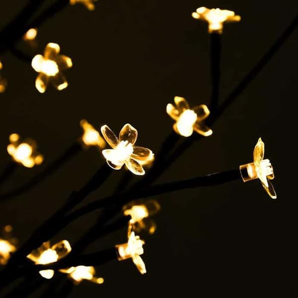 Maison Exclusive - LED-träd körsbärsblomma 368 LED Varm vit 300 cm