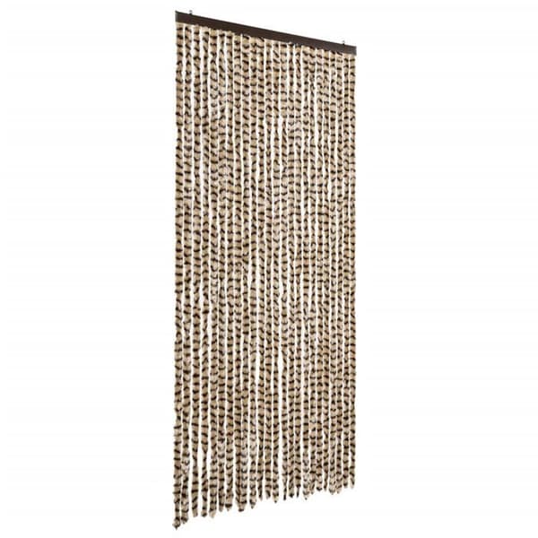 Maison Exclusive - Beige ja ruskea hyttysverkko 100x230 cm chenille