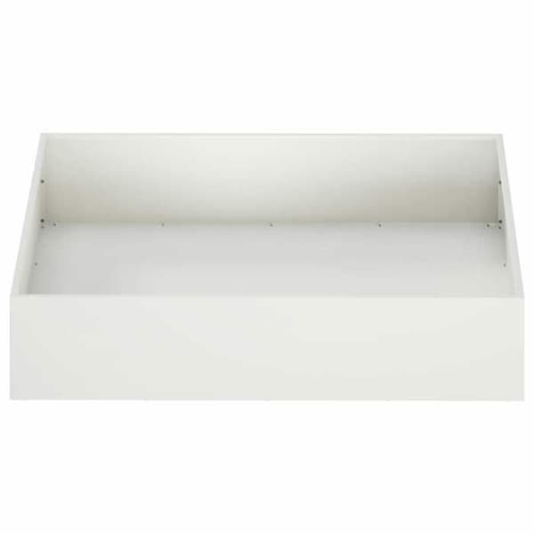 Maison Exclusive - Trädgårdskrukor 2 st Vit 80 x 80 x 20 cm