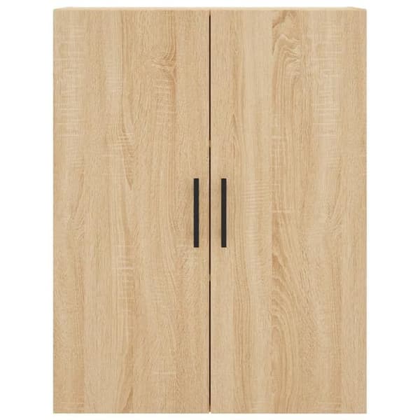 Maison Exclusive - Buffé hög Ek sonoma 69,5x34x180 cm Ingenjörsträ