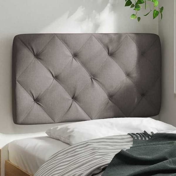 Hovedgærdedæmper - MAISON EXCLUSIVE - 80 cm - Taupe - Polyester - Fyld af polypropylenfiber Mol