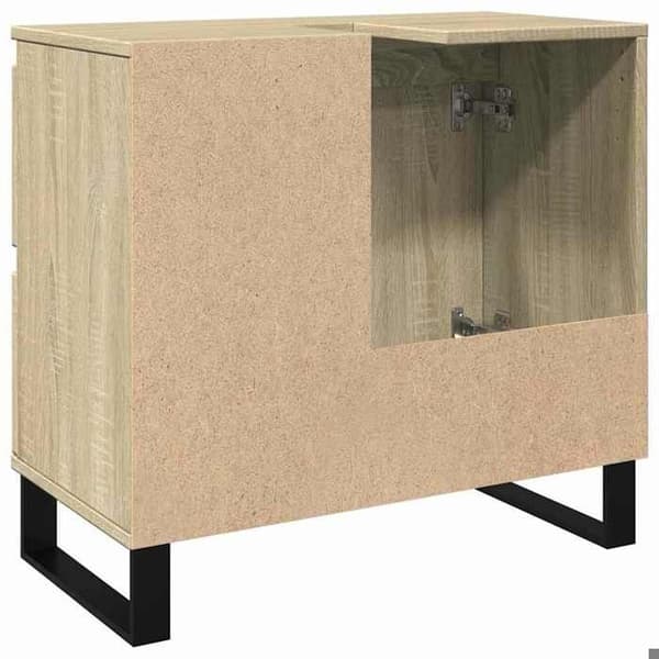 Maison Exclusive - Badrumsskåp ek sonoma 65x33x60 cm