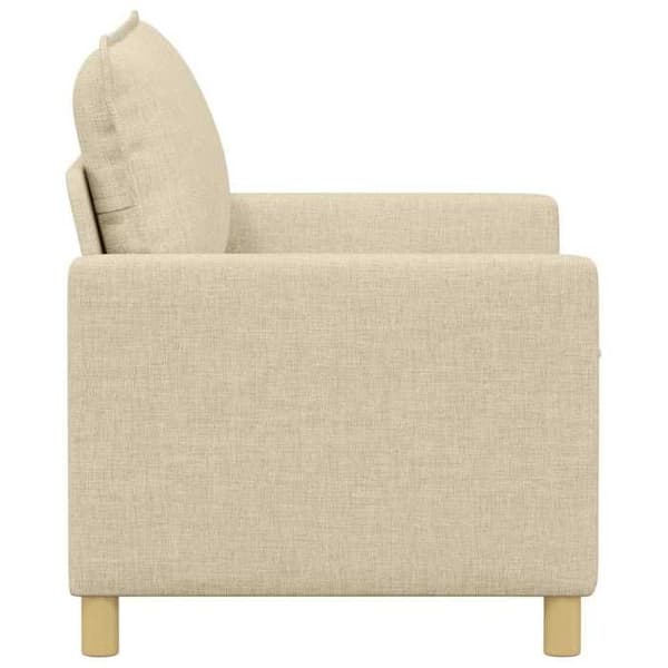Maison Exclusive - Creme Sofa 126 x 81 x 87,5 cm Stof