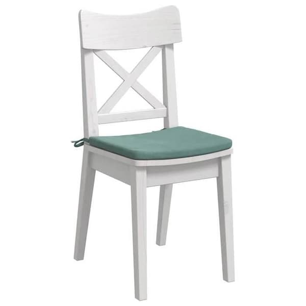 Maison Exclusive - Sittkuddar 4 st Sammet Grön Hav 40 x 40 x 3 cm Havsgrön