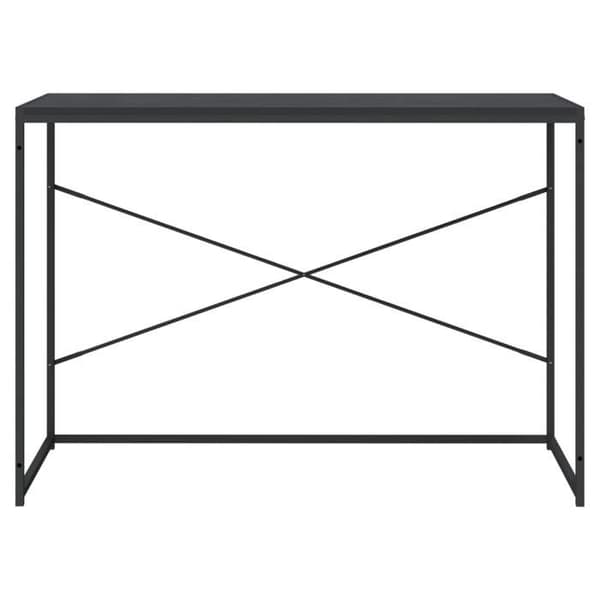 Maison Exclusive - Sort computerbord 110x60x70 cm Ingeniørtræ Svart