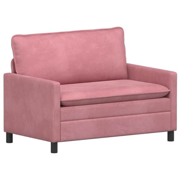Maison Exclusive - Set av Soffor 2 st Rosa Sammet
