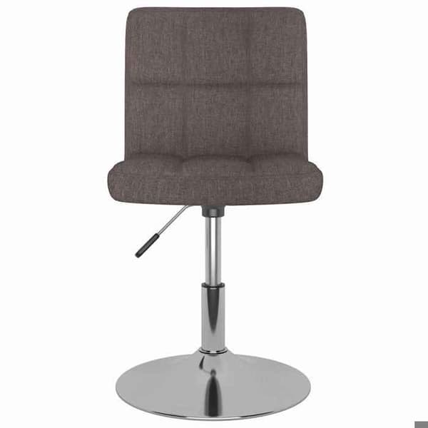Maison Exclusive - Snurrande matstolar set om 2 taupe tyg