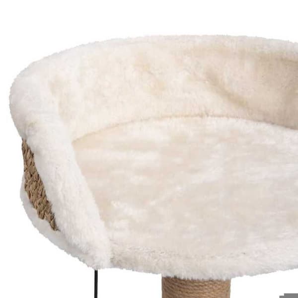 Maison Exclusive - Kissanpuita, jossa raapimapintoja 49 cm Merikasveja beige