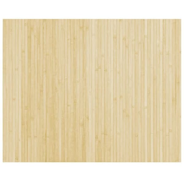 Maison Exclusive - Rektangulär matta i ljus natur 80x100 cm bambu