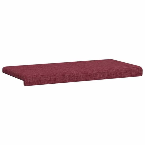 Bänkdyna - EXKLUSIV HEM - Modern - Djup 35 cm - Bordeauxpolyester - Halkfri bas Bordeaux