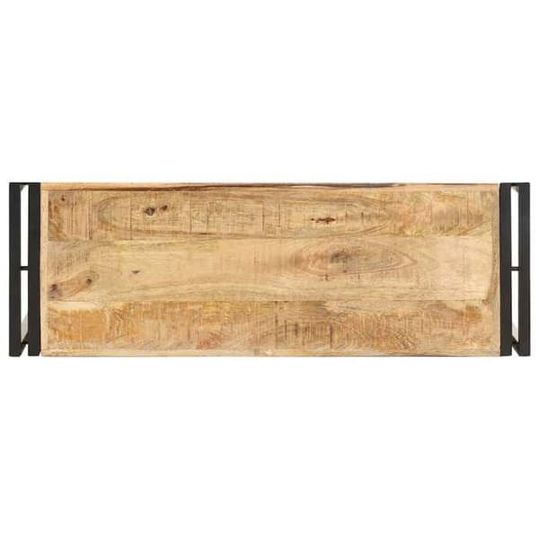 Maison Exclusive - Konsolbord 90x30x75 cm Rå mangoträ