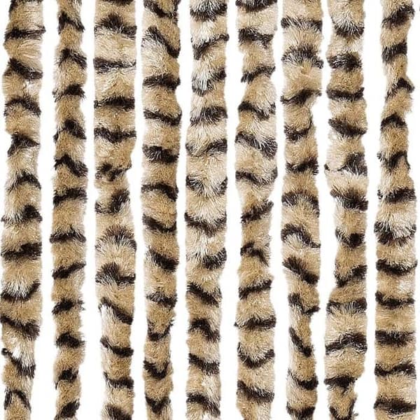 Maison Exclusive - Beige ja ruskea hyttysverkko 100x200 cm chenille