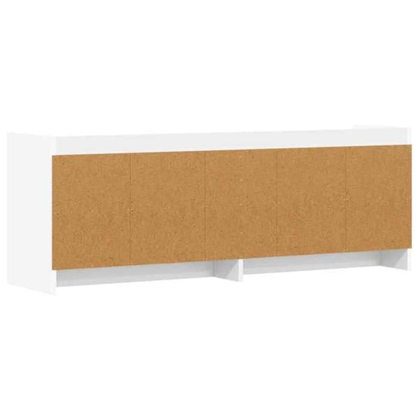Maison Exclusive - TV-möbel 130 x 33 x 47 cm Vit Vit