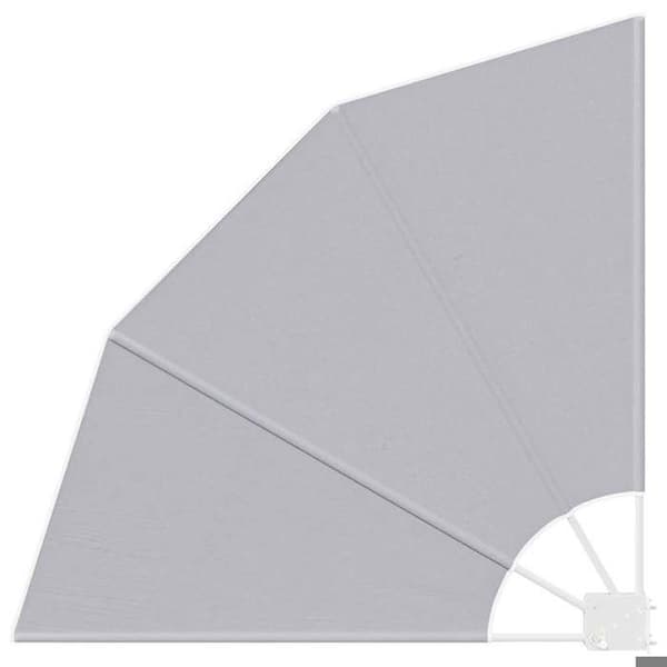 Maison Exclusive - Integritetsskärm för balkong 115 x 115 cm Polyester