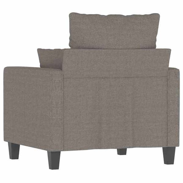 Maison Exclusive - Stol Taupe 60 cm Stof
