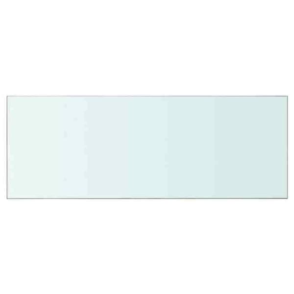 Maison Exclusive - Hyllpaneler 2 st Glas Transparent 80 x 30 cm Transparent