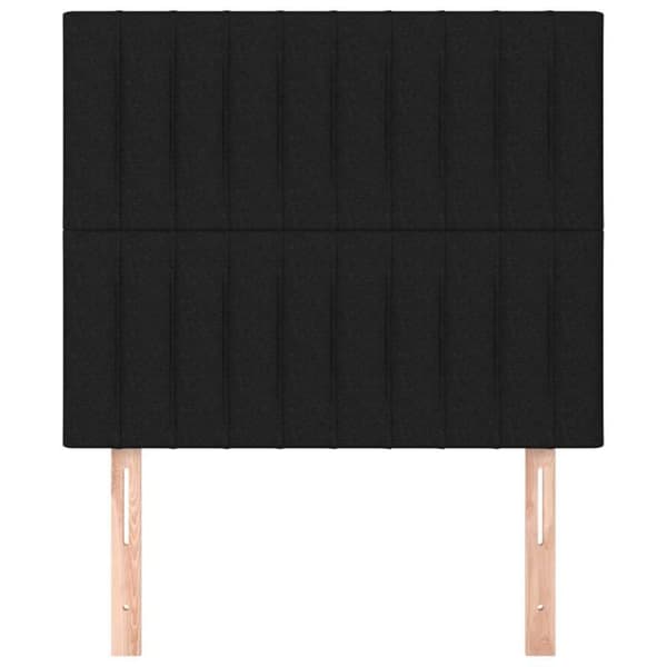 Maison Exclusive - Sort Hovedgærde 90x5x118/128 cm Stof Svart