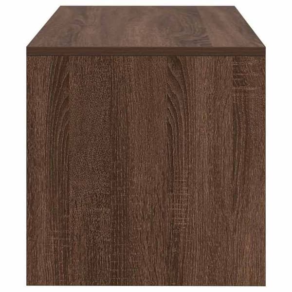 Maison Exclusive - TV-møbel i brunt egetræ 80x40x40 cm i ingeniørtræ