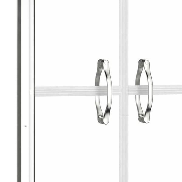 Maison Exclusive - ESG transparent brusedør 101x190 cm