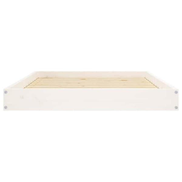 Maison Exclusive - Hundeseng Hvid 101,5x74x9 cm Solid fyrretræ