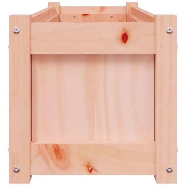 Jardinière - MAISON EXCLUSIVE - 90 x 31 x 31 cm - Massivt Douglas træ - Rektangulær - Til have og balkon