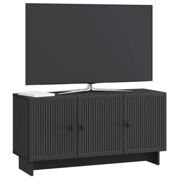 Maison Exclusive - TV-møbel 99 x 34,5 x 50 cm Sort Ingeniørtræ