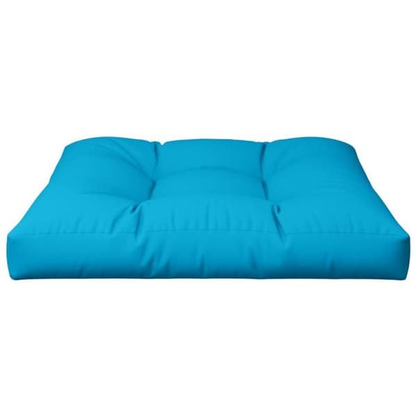 Maison Exclusive - Blå pallepude 80x80x12 cm stof