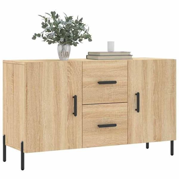 Maison Exclusive - Buffé ek sonoma 100x36x60 cm ingenjörsträ