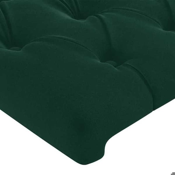 Maison Exclusive - LED-pääty, tummanvihreä 103x16x78/88 cm sametti Mörkgrön