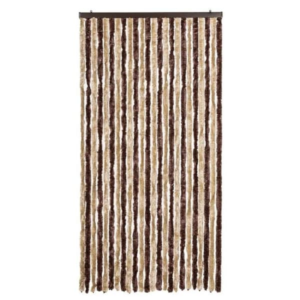 Fluegardin - EKSKLUSIV HUS - Chenille - 100x230 cm - Beige - Til dør