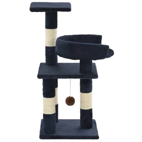 Maison Exclusive - Kattekradsetræ med sisal kløer 65 cm Blå Blå