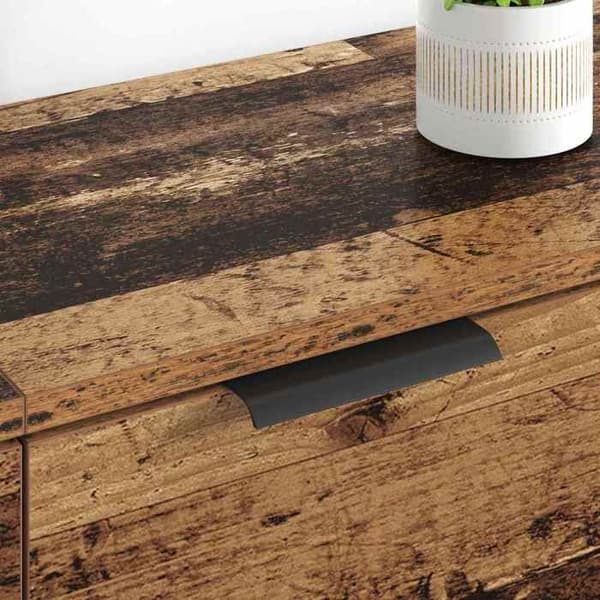 Buffé - EXKLUSIVT HEM - Kompakt Modell - 60 x 30 x 70 cm - Ingenjörsträ - Set om 2
