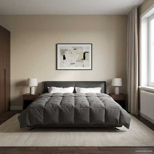 Maison Exclusive - Vinterdyne 220 x 240 cm Vinter Mikrofiber (100% Polyester)