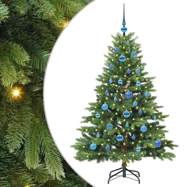 Tekokuusi - EXCLUSIVE KOTI - 150 cm - 150 LED - Vihreä - USB 5V virtalähde Grön