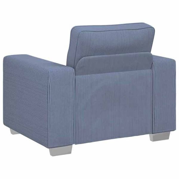 Maison Exclusive - Blå sofa stol 100x77x82 cm i fløjl